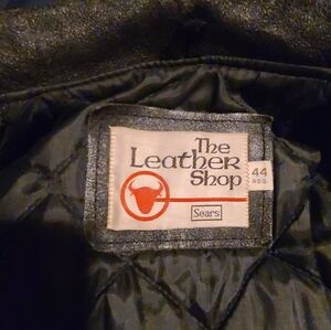 The Leather Shop Black Jacket 1967 Sears CATALOG